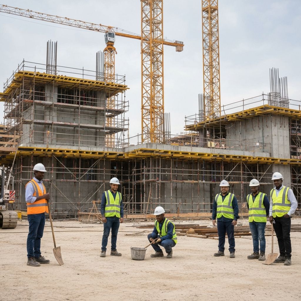 Brick and Mortar construction team